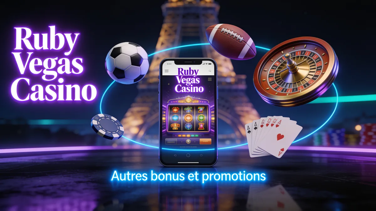 ruby vegas casino en France — Autres bonus et promotions