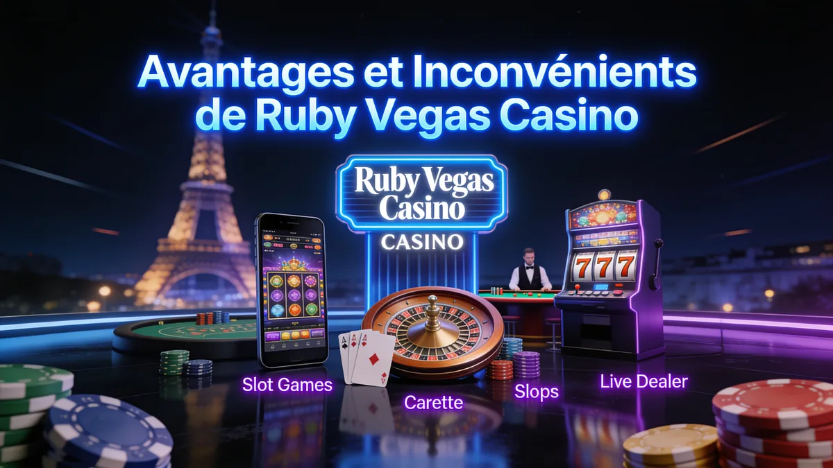 Avantages et Inconvénients de Ruby Vegas Casino : guide ruby vegas casino pour les joueurs en France