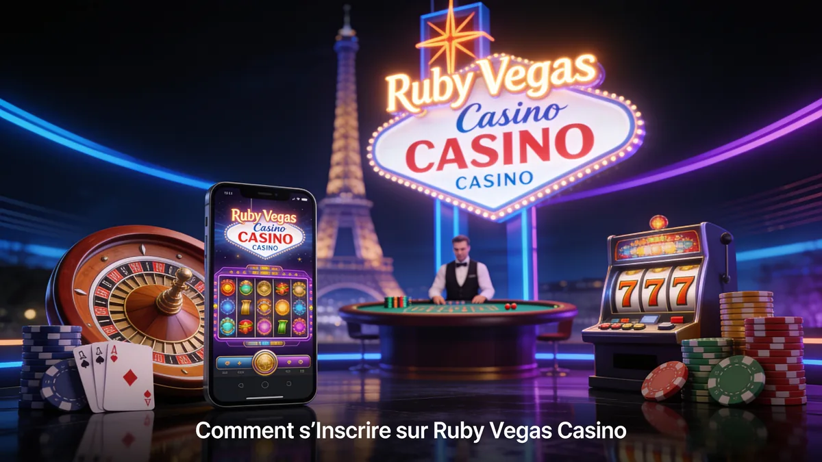 Comment s’Inscrire sur Ruby Vegas Casino — ruby vegas casino en France